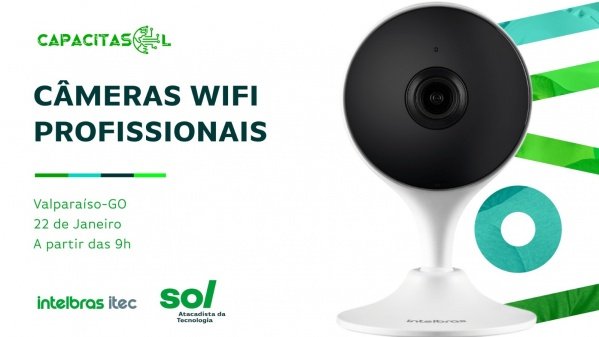 Imagem do evento Câmeras Wi-Fi Profissionais - Valparaíso GO