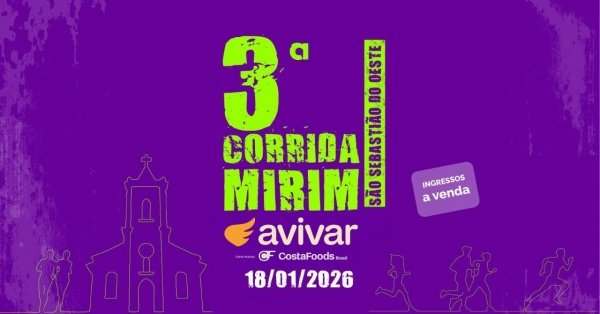 Imagem do evento 3ª Corrida Mirim AVIVAR
