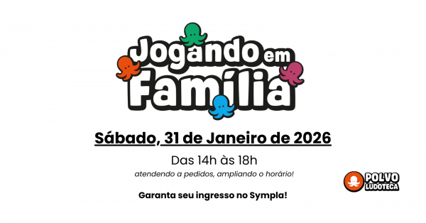 Imagem do evento Jogando em Família - primeiro de 2026