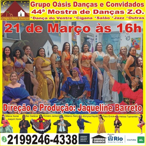 Imagem do evento 44ª Mostra de Danças ZO!