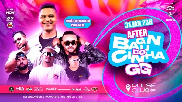 Imagem do evento AFTER BAGUNCINHA DO GG 2026 