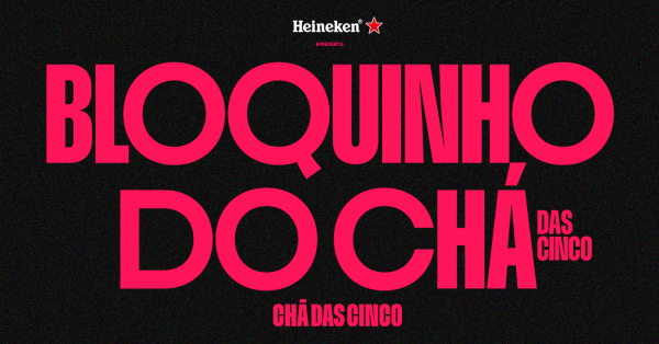 Imagem do evento Bloquinho do Chá das Cinco 2k26
