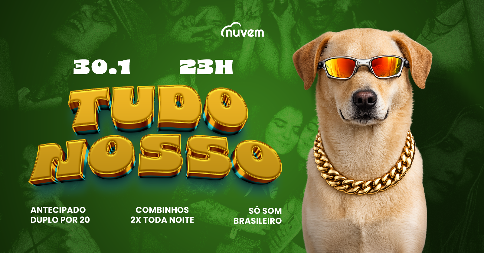 Tudo Nosso! Combinho 2x Toda Noite - 30/1 - Porto Alegre, RS