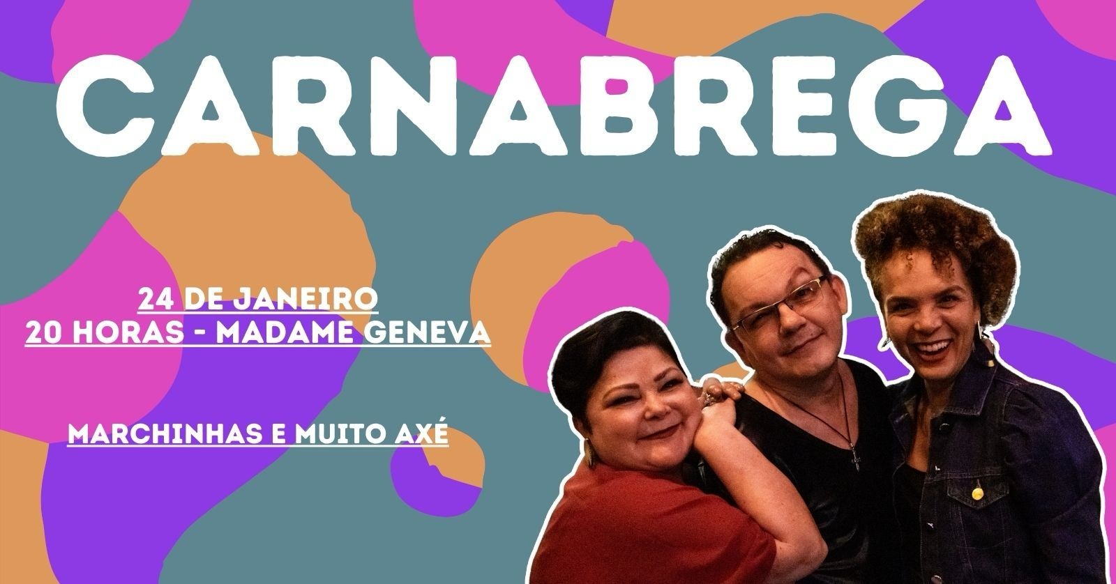 Carnabrega BH 2026 na 9ª edição do Sala de Madame - Belo Horizonte, MG