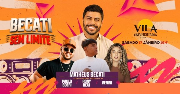 Imagem do evento Becati sem Limite - Vila Universitária