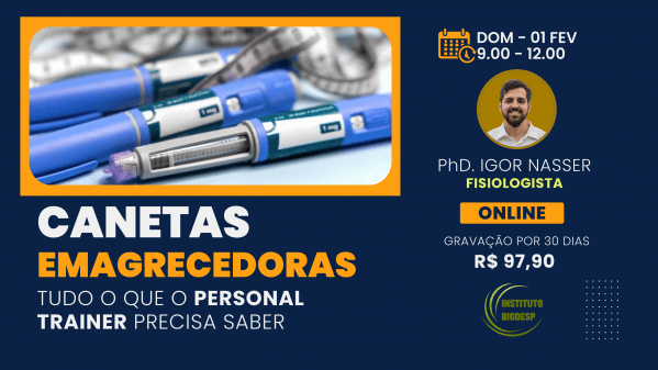 Imagem do evento Canetas emagrecedoras: tudo o que o Personal Trainer precisa saber