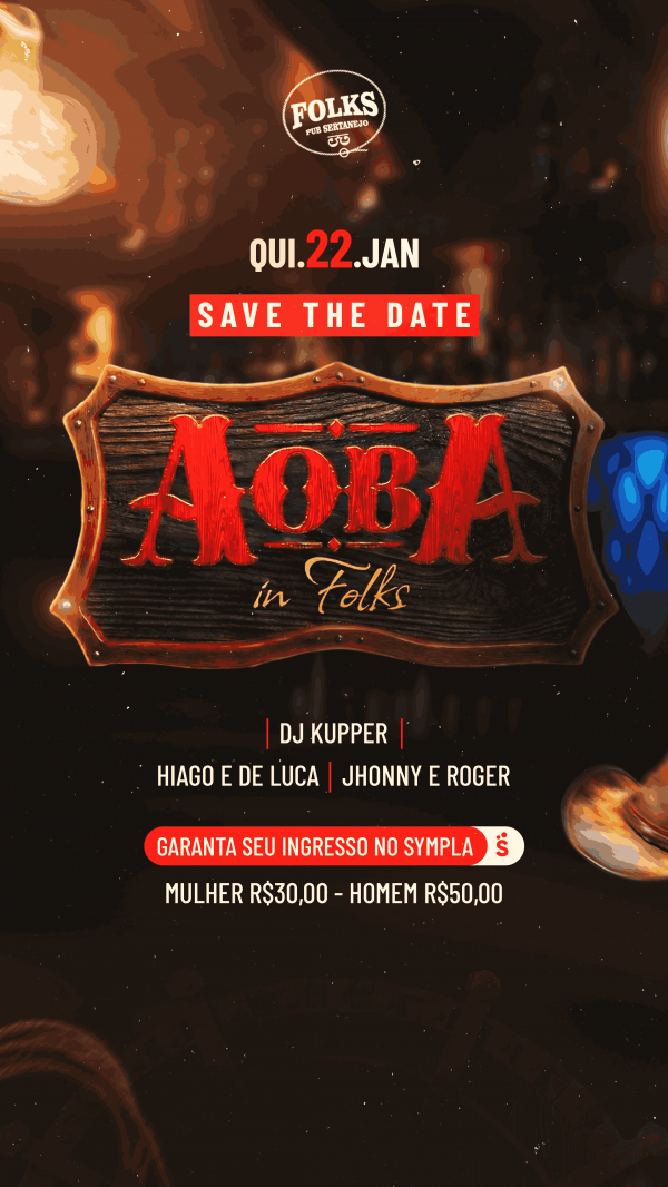 Imagem do evento AOBA IN FOLKS