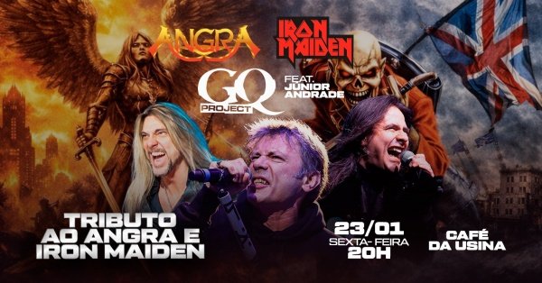 Imagem do evento GQ Project - Angra Maiden