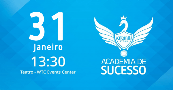 Imagem do evento Academia de Sucesso da Atomy do Brasil - São Paulo / SP