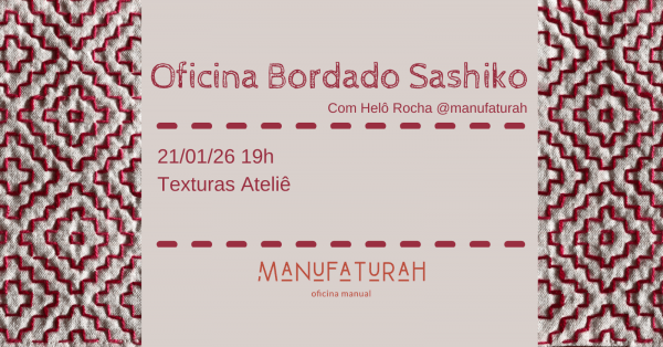 Imagem do evento Oficina Sashiko - Brasília