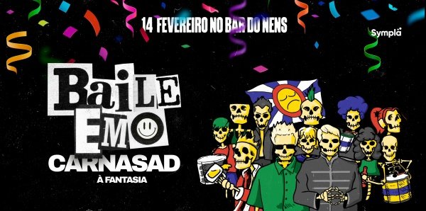 Imagem do evento BAILE EMO :: CARNASAD :: BAR DO NENS