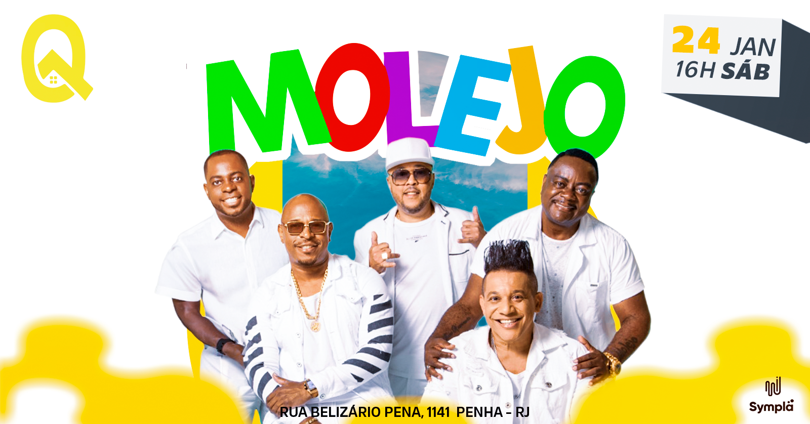 RQN + MOLEJO na BATUQ!! - Rio de Janeiro, RJ