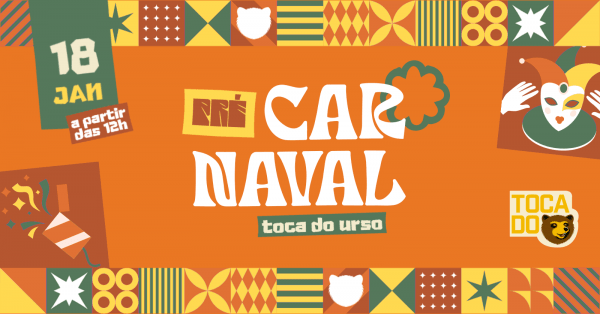 Imagem do evento Pré-Carnaval da Toca do Urso