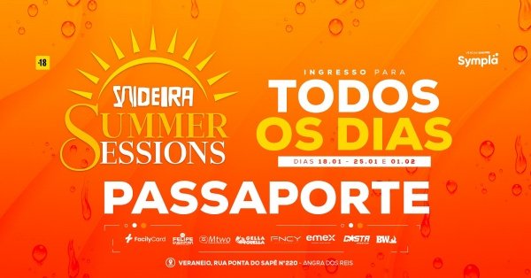 Imagem do evento PASSAPORTE SUMMER SESSIONS (3 edições)