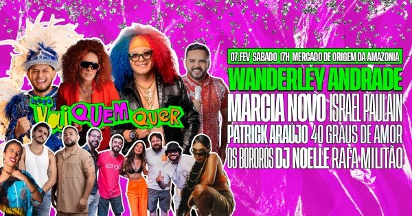 Imagem do evento Bloco Vai Quem Quer