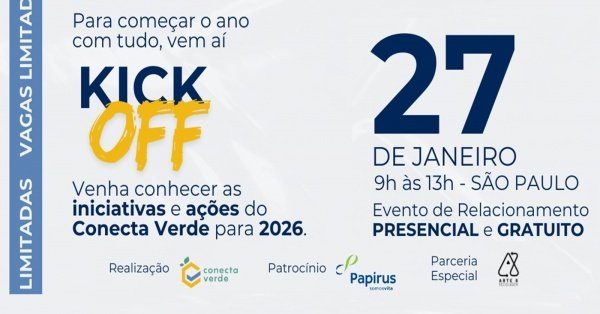 Imagem do evento KICK OFF Conecta Verde