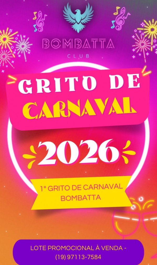 Imagem do evento Grito de Carnaval - Bombatta Club