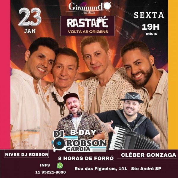 Imagem do evento ANIVERSARIO ROBSON GARCIA