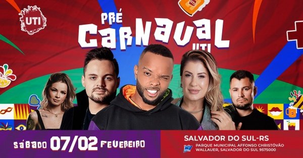 Imagem do evento Pré-Carnaval UTI 2026