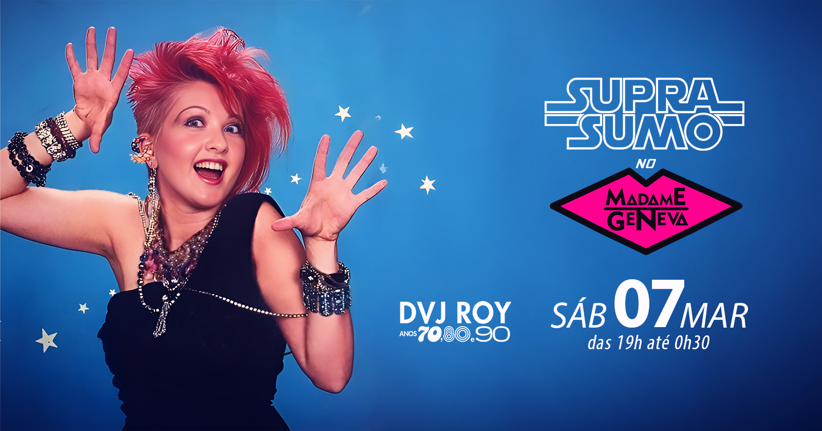 SUPRA SUMO no MADAME GENEVA ::: Anos 70, 80 e 90 - Belo Horizonte, MG