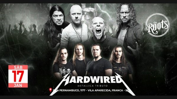 Imagem do evento Metallica - Hardwired Tributo