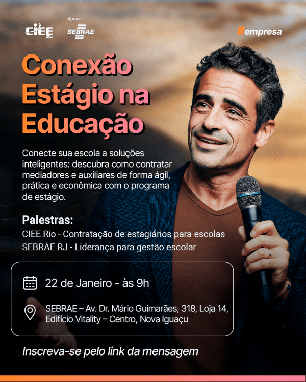 Imagem do evento Conexão Estágio na Educação 2026 | Nova Iguaçu