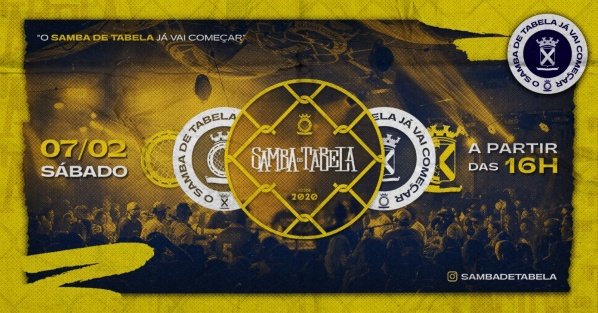 Imagem do evento Samba de Tabela - Primeiro do ano - 07/02/2026