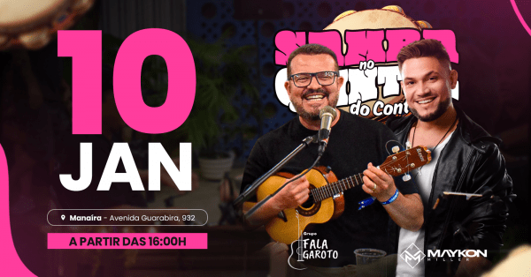 Imagem do evento 10/01 | Samba no Quintal | Container 932