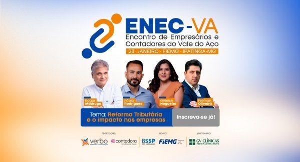 Imagem do evento ENEC-VA - Encontro de Empresários e Contadores do Vale do Aço