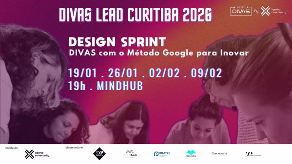 Imagem do evento Design Sprint: Divas na metodologia Google 