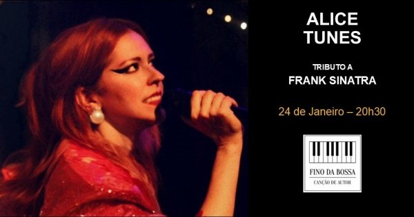 Imagem do evento Alice Tunes no Fino da Bossa