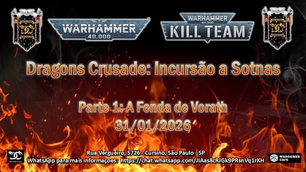 Imagem do evento Dragons Crusade - Incursão a Sotnas
