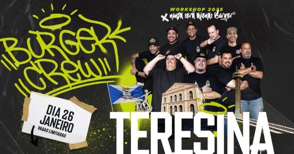 Imagem do evento Workshop BurgerCrew 2026 - Teresina PI