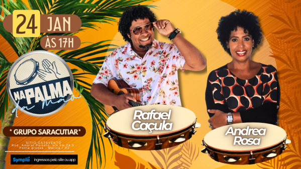 Imagem do evento SAMBA NA PALMA DA MÃO | 24 . JAN . 26