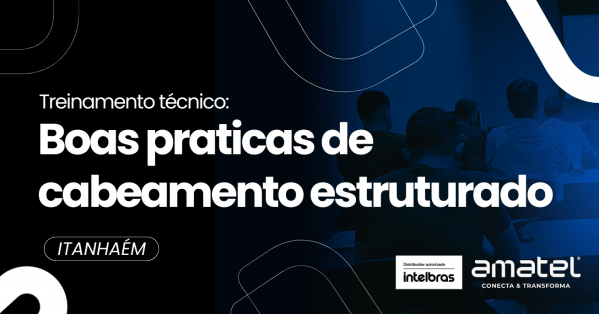 Imagem do evento Técnico: Boas praticas de cabeamento estruturado