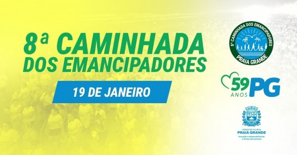 Imagem do evento 8ª Caminhada dos Emancipadores de Praia Grande