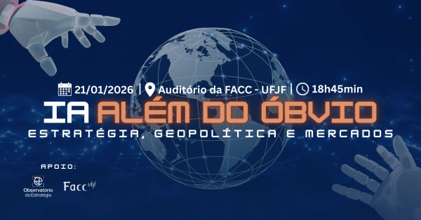 Imagem do evento IA ALÉM DO ÓBVIO | ESTRATÉGIA, GEOPOLÍTICA E MERCADOS