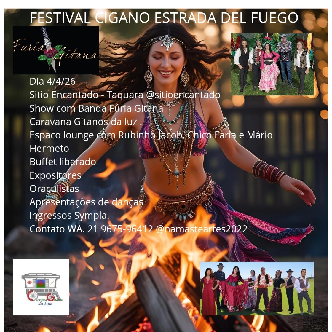 Festival Cigano Estrada Del Fuego em Rio de Janeiro