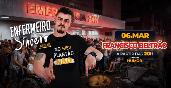 Imagem do evento ENFERMEIRO SINCERO EM FRANCISCO BELTRÃO
