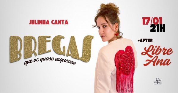 Imagem do evento Julinha canta Bregas que você quase esqueceu - Verão Caliente