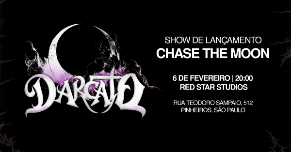 Imagem do evento DARCATO - SHOW DE LANÇAMENTO EP CHASE THE MOON 06/02/2026