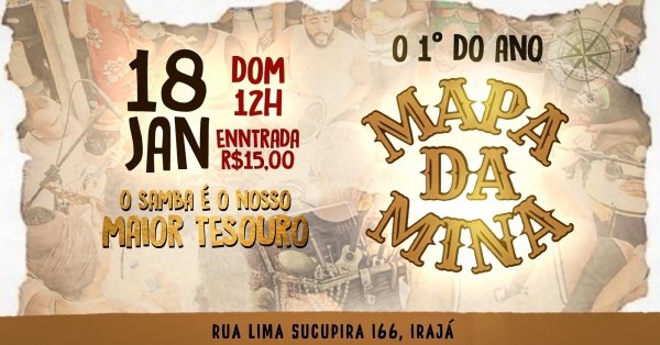 Imagem do evento MAPA DA MINA
