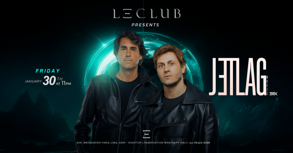 Imagem do evento JETLAG @ LE CLUB 