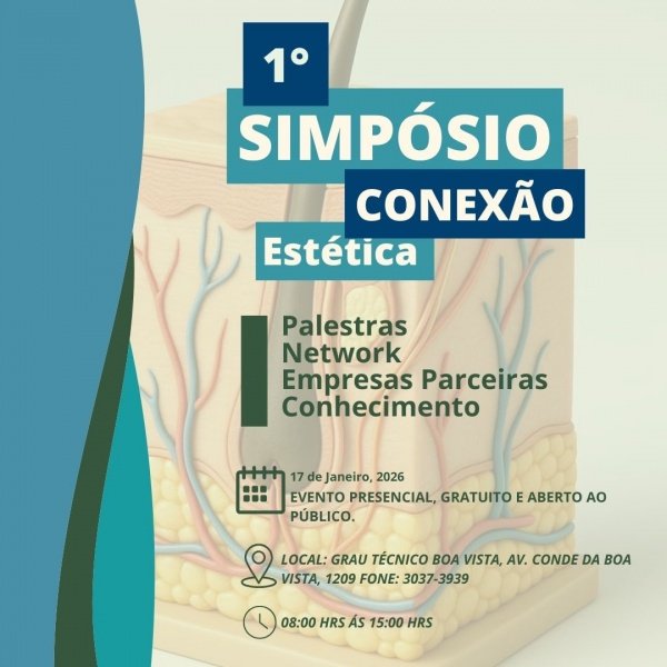 Imagem do evento 1º Simpósio Conexão Estética