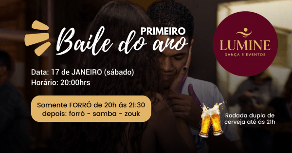 Imagem do evento BAILE - LUMINE