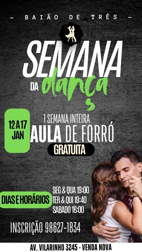 Imagem do evento Semana da dança - Baião de três