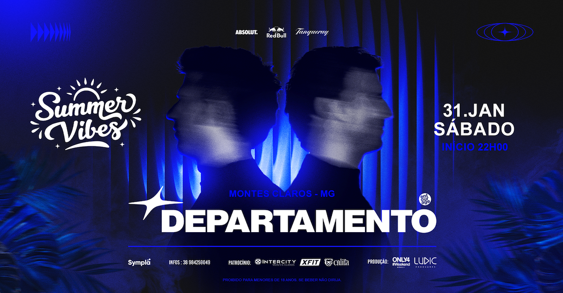 SUMMER VIBES 2026 - DEPARTAMENTO - Montes Claros (MG) - Montes Claros, MG