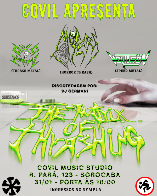 Imagem do evento THE MATRIX OF THRASHING