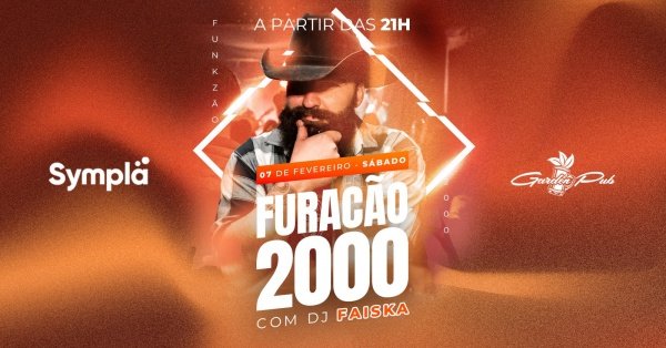 Imagem do evento FURACÃO 2000 - GARDEN PUB RIO DO SUL
