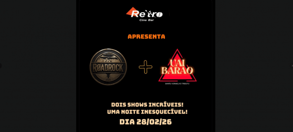 Imagem do evento DUAS GRANDES ATRAÇÕES – 28 DE FEVEREIRO